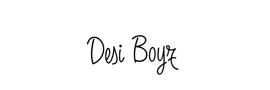 Also we have Desi Boyz name is the best signature style. Create professional handwritten signature collection using Angelique-Rose-font-FFP autograph style. Desi Boyz signature style 5 images and pictures png