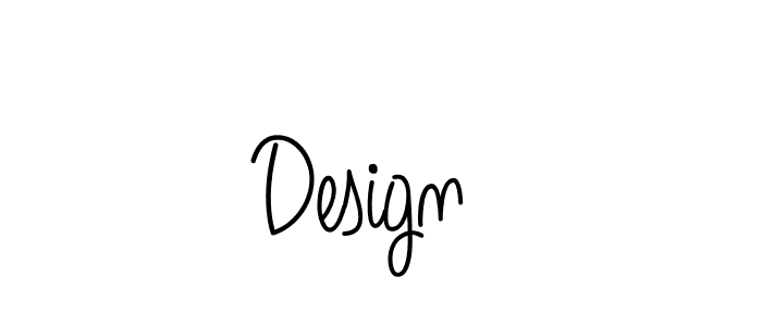 Make a beautiful signature design for name Design . With this signature (Angelique-Rose-font-FFP) style, you can create a handwritten signature for free. Design  signature style 5 images and pictures png