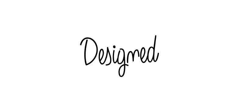The best way (Angelique-Rose-font-FFP) to make a short signature is to pick only two or three words in your name. The name Designed include a total of six letters. For converting this name. Designed signature style 5 images and pictures png