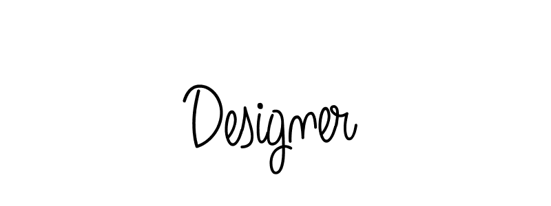Make a beautiful signature design for name Designer. With this signature (Angelique-Rose-font-FFP) style, you can create a handwritten signature for free. Designer signature style 5 images and pictures png