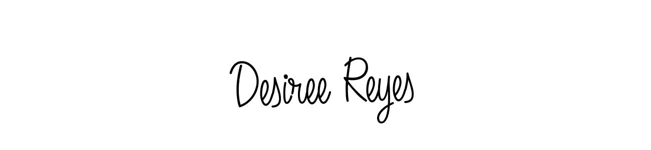 Angelique-Rose-font-FFP is a professional signature style that is perfect for those who want to add a touch of class to their signature. It is also a great choice for those who want to make their signature more unique. Get Desiree Reyes name to fancy signature for free. Desiree Reyes signature style 5 images and pictures png