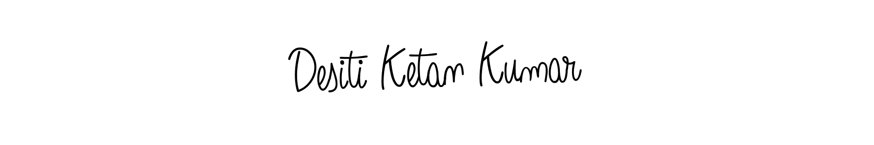 How to make Desiti Ketan Kumar signature? Angelique-Rose-font-FFP is a professional autograph style. Create handwritten signature for Desiti Ketan Kumar name. Desiti Ketan Kumar signature style 5 images and pictures png