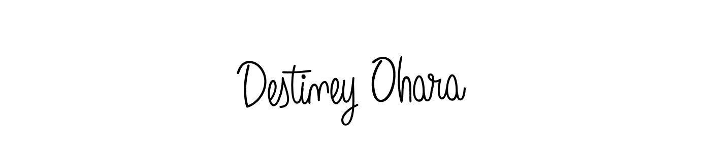 Best and Professional Signature Style for Destiney Ohara. Angelique-Rose-font-FFP Best Signature Style Collection. Destiney Ohara signature style 5 images and pictures png