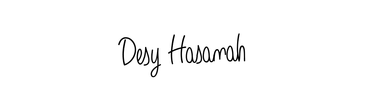 Once you've used our free online signature maker to create your best signature Angelique-Rose-font-FFP style, it's time to enjoy all of the benefits that Desy Hasanah name signing documents. Desy Hasanah signature style 5 images and pictures png