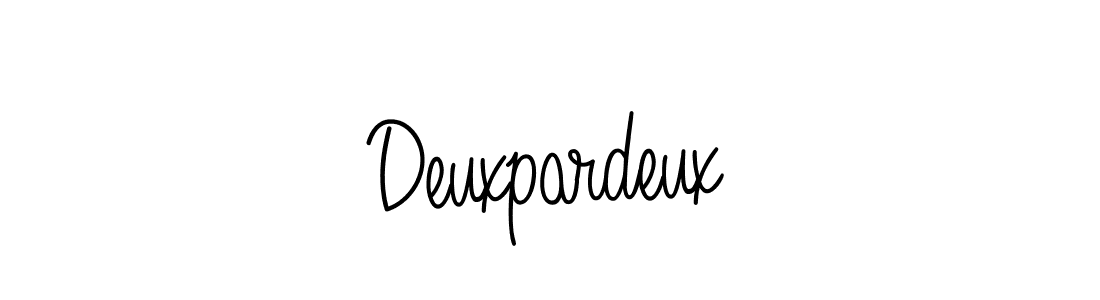 Make a beautiful signature design for name Deuxpardeux. Use this online signature maker to create a handwritten signature for free. Deuxpardeux signature style 5 images and pictures png