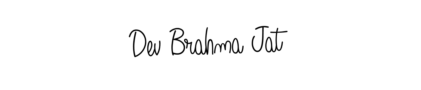 Make a beautiful signature design for name Dev Brahma Jat. Use this online signature maker to create a handwritten signature for free. Dev Brahma Jat signature style 5 images and pictures png