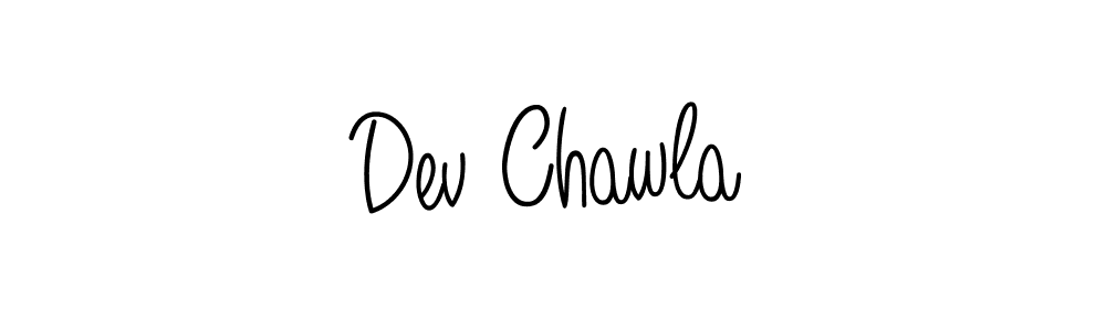 You can use this online signature creator to create a handwritten signature for the name Dev Chawla. This is the best online autograph maker. Dev Chawla signature style 5 images and pictures png