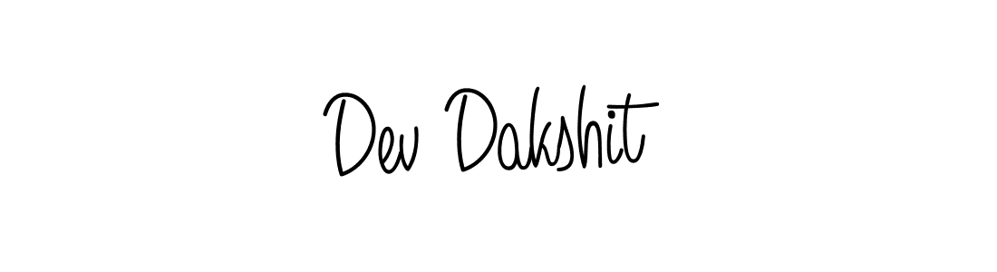 The best way (Angelique-Rose-font-FFP) to make a short signature is to pick only two or three words in your name. The name Dev Dakshit include a total of six letters. For converting this name. Dev Dakshit signature style 5 images and pictures png