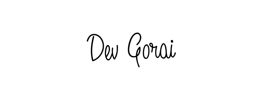 if you are searching for the best signature style for your name Dev Gorai. so please give up your signature search. here we have designed multiple signature styles  using Angelique-Rose-font-FFP. Dev Gorai signature style 5 images and pictures png