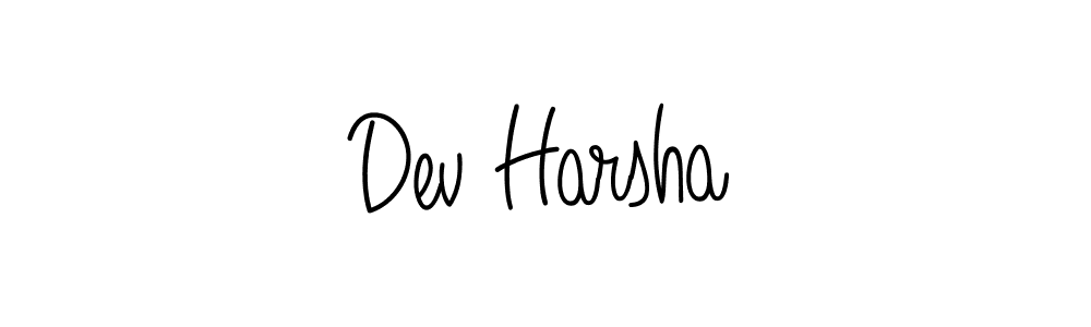 if you are searching for the best signature style for your name Dev Harsha. so please give up your signature search. here we have designed multiple signature styles  using Angelique-Rose-font-FFP. Dev Harsha signature style 5 images and pictures png