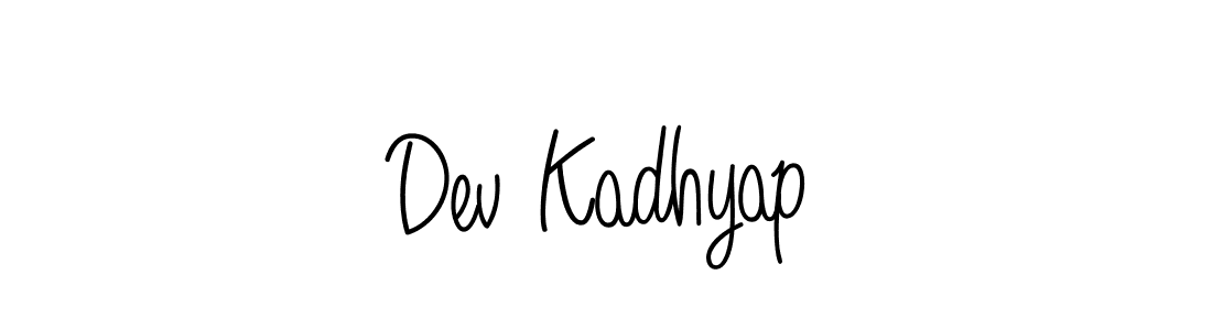 Similarly Angelique-Rose-font-FFP is the best handwritten signature design. Signature creator online .You can use it as an online autograph creator for name Dev Kadhyap. Dev Kadhyap signature style 5 images and pictures png