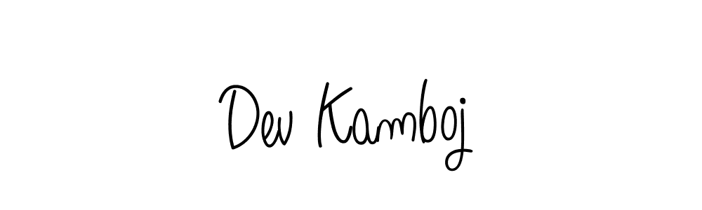 This is the best signature style for the Dev Kamboj name. Also you like these signature font (Angelique-Rose-font-FFP). Mix name signature. Dev Kamboj signature style 5 images and pictures png