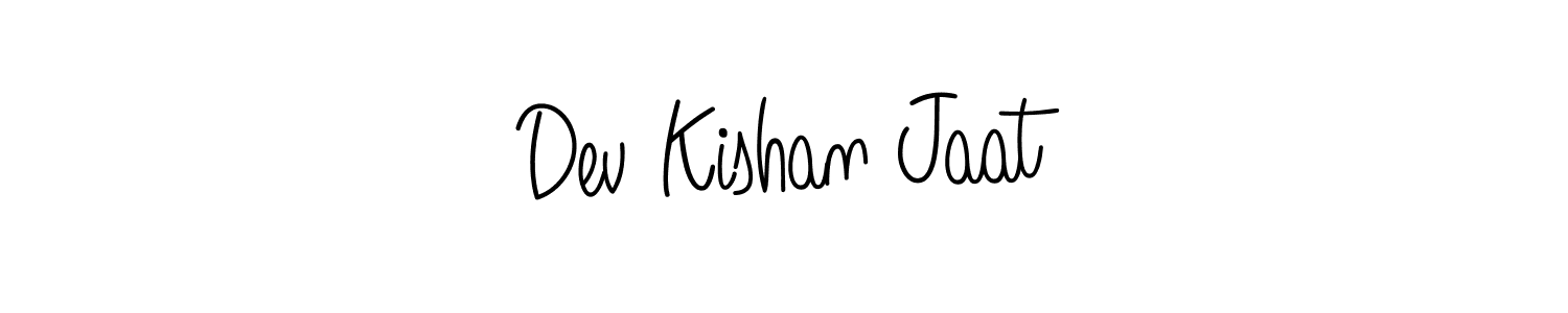This is the best signature style for the Dev Kishan Jaat name. Also you like these signature font (Angelique-Rose-font-FFP). Mix name signature. Dev Kishan Jaat signature style 5 images and pictures png