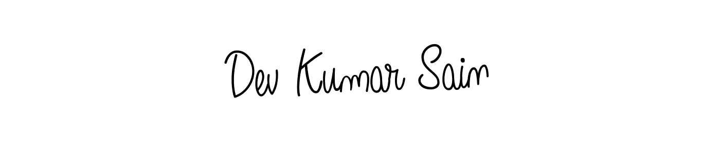 Best and Professional Signature Style for Dev Kumar Sain. Angelique-Rose-font-FFP Best Signature Style Collection. Dev Kumar Sain signature style 5 images and pictures png