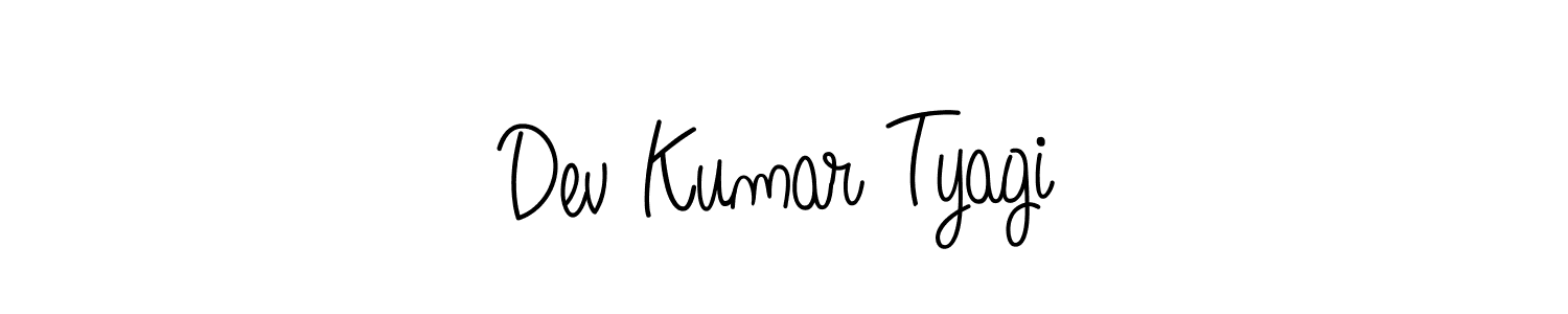 Also You can easily find your signature by using the search form. We will create Dev Kumar Tyagi name handwritten signature images for you free of cost using Angelique-Rose-font-FFP sign style. Dev Kumar Tyagi signature style 5 images and pictures png