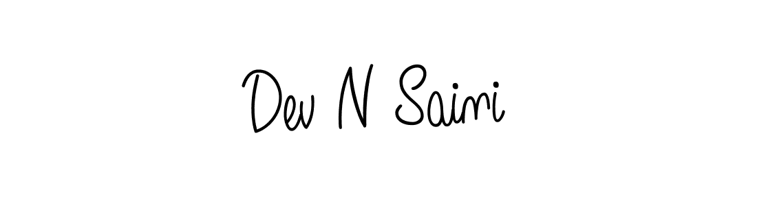 You can use this online signature creator to create a handwritten signature for the name Dev N Saini. This is the best online autograph maker. Dev N Saini signature style 5 images and pictures png