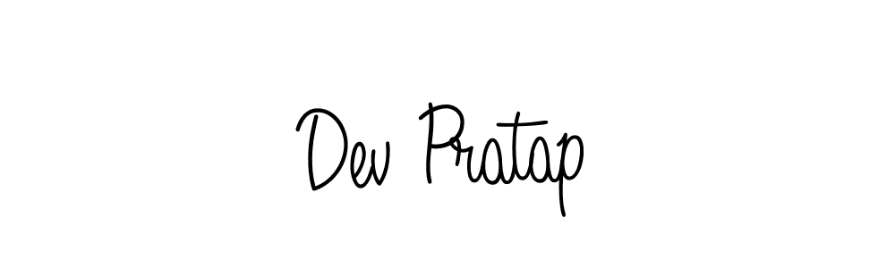 Dev Pratap stylish signature style. Best Handwritten Sign (Angelique-Rose-font-FFP) for my name. Handwritten Signature Collection Ideas for my name Dev Pratap. Dev Pratap signature style 5 images and pictures png