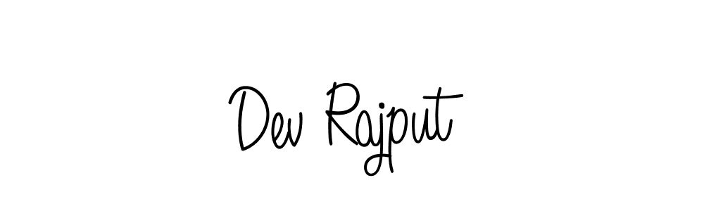 Create a beautiful signature design for name Dev Rajput. With this signature (Angelique-Rose-font-FFP) fonts, you can make a handwritten signature for free. Dev Rajput signature style 5 images and pictures png