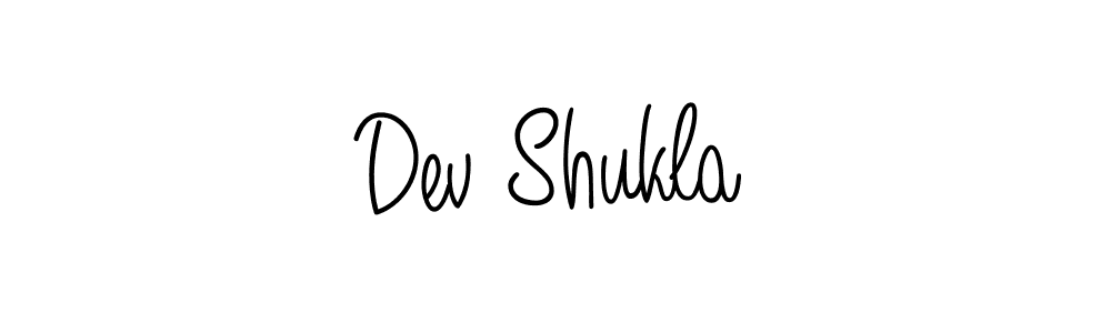 Make a beautiful signature design for name Dev Shukla. Use this online signature maker to create a handwritten signature for free. Dev Shukla signature style 5 images and pictures png