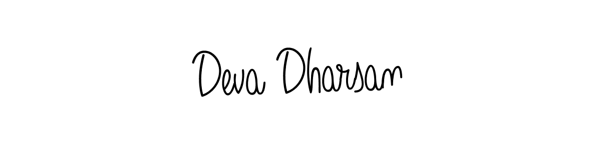 How to Draw Deva Dharsan signature style? Angelique-Rose-font-FFP is a latest design signature styles for name Deva Dharsan. Deva Dharsan signature style 5 images and pictures png