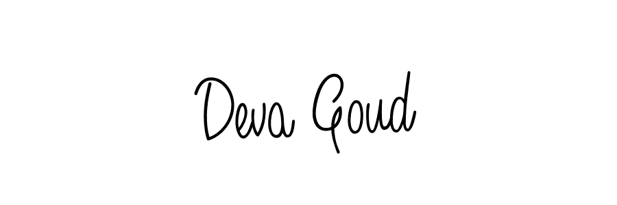 Create a beautiful signature design for name Deva Goud. With this signature (Angelique-Rose-font-FFP) fonts, you can make a handwritten signature for free. Deva Goud signature style 5 images and pictures png