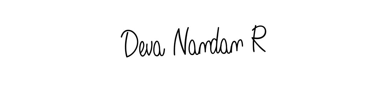 This is the best signature style for the Deva Nandan R name. Also you like these signature font (Angelique-Rose-font-FFP). Mix name signature. Deva Nandan R signature style 5 images and pictures png