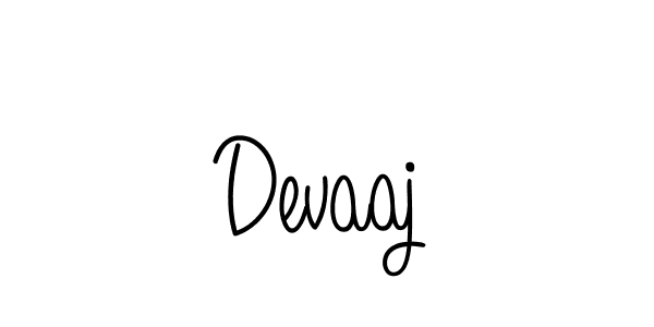 Make a beautiful signature design for name Devaaj. Use this online signature maker to create a handwritten signature for free. Devaaj signature style 5 images and pictures png