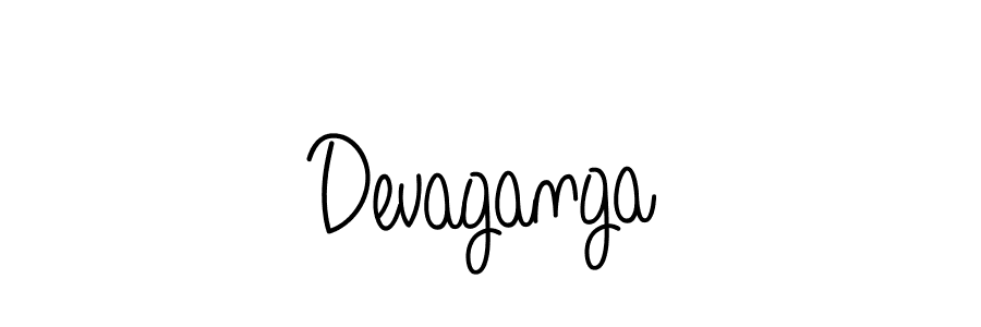 Devaganga stylish signature style. Best Handwritten Sign (Angelique-Rose-font-FFP) for my name. Handwritten Signature Collection Ideas for my name Devaganga. Devaganga signature style 5 images and pictures png