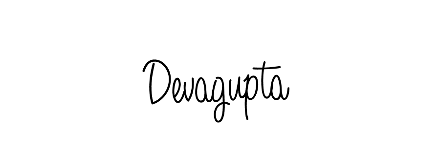 How to make Devagupta name signature. Use Angelique-Rose-font-FFP style for creating short signs online. This is the latest handwritten sign. Devagupta signature style 5 images and pictures png