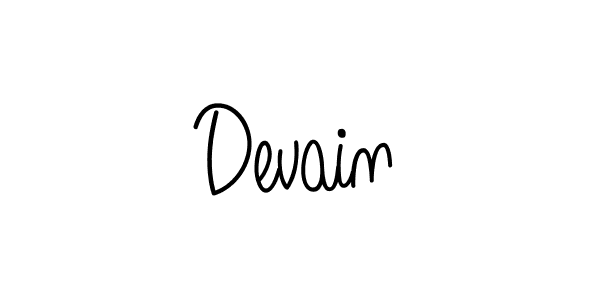 Angelique-Rose-font-FFP is a professional signature style that is perfect for those who want to add a touch of class to their signature. It is also a great choice for those who want to make their signature more unique. Get Devain name to fancy signature for free. Devain signature style 5 images and pictures png