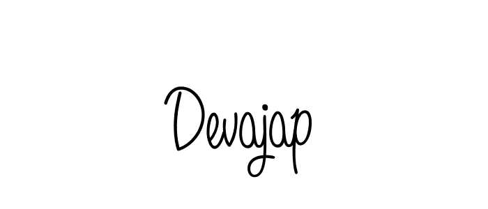 Devajap stylish signature style. Best Handwritten Sign (Angelique-Rose-font-FFP) for my name. Handwritten Signature Collection Ideas for my name Devajap. Devajap signature style 5 images and pictures png