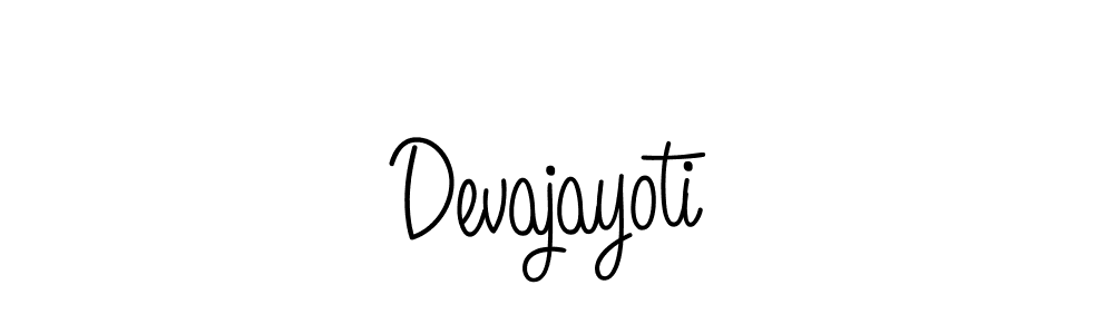 How to make Devajayoti signature? Angelique-Rose-font-FFP is a professional autograph style. Create handwritten signature for Devajayoti name. Devajayoti signature style 5 images and pictures png