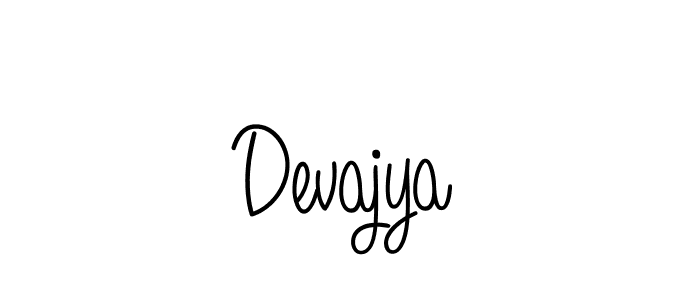 if you are searching for the best signature style for your name Devajya. so please give up your signature search. here we have designed multiple signature styles  using Angelique-Rose-font-FFP. Devajya signature style 5 images and pictures png