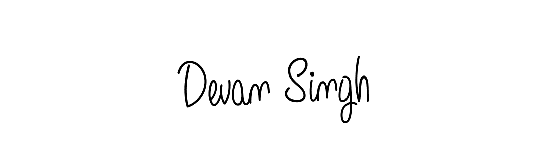 Also we have Devan Singh name is the best signature style. Create professional handwritten signature collection using Angelique-Rose-font-FFP autograph style. Devan Singh signature style 5 images and pictures png