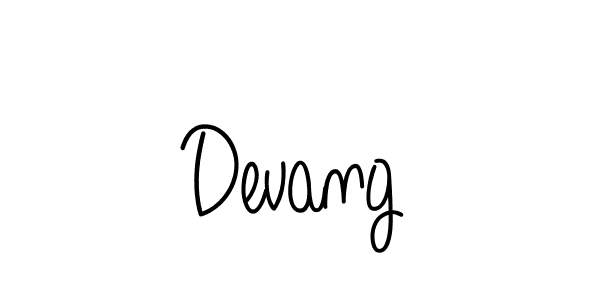 Once you've used our free online signature maker to create your best signature Angelique-Rose-font-FFP style, it's time to enjoy all of the benefits that Devang name signing documents. Devang signature style 5 images and pictures png