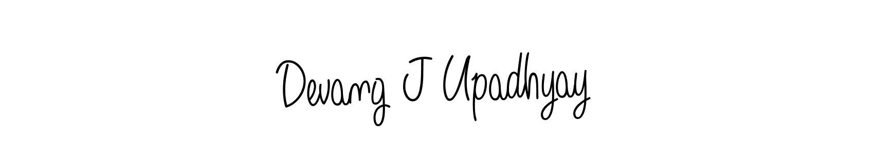 How to Draw Devang J Upadhyay signature style? Angelique-Rose-font-FFP is a latest design signature styles for name Devang J Upadhyay. Devang J Upadhyay signature style 5 images and pictures png
