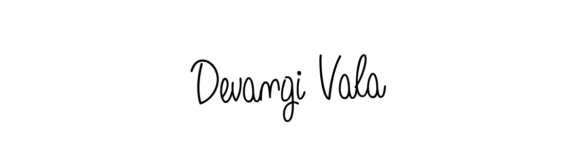 You can use this online signature creator to create a handwritten signature for the name Devangi Vala. This is the best online autograph maker. Devangi Vala signature style 5 images and pictures png