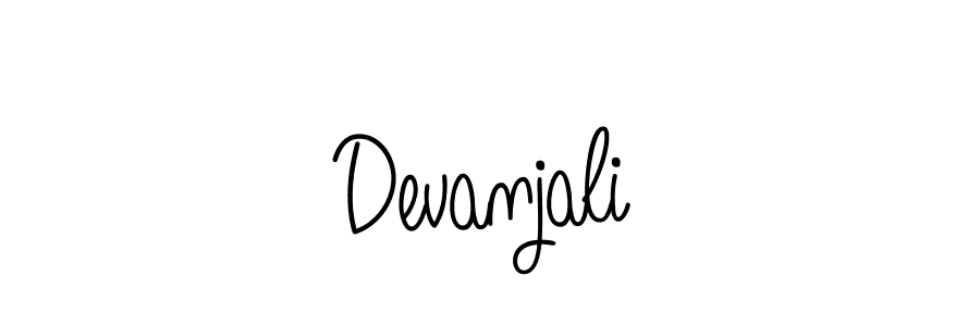 Angelique-Rose-font-FFP is a professional signature style that is perfect for those who want to add a touch of class to their signature. It is also a great choice for those who want to make their signature more unique. Get Devanjali name to fancy signature for free. Devanjali signature style 5 images and pictures png