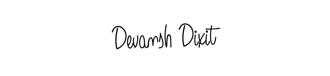 How to Draw Devansh Dixit signature style? Angelique-Rose-font-FFP is a latest design signature styles for name Devansh Dixit. Devansh Dixit signature style 5 images and pictures png