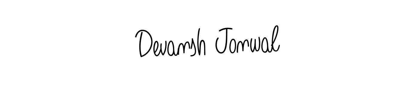Here are the top 10 professional signature styles for the name Devansh Jonwal. These are the best autograph styles you can use for your name. Devansh Jonwal signature style 5 images and pictures png