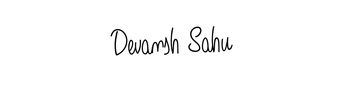 This is the best signature style for the Devansh Sahu name. Also you like these signature font (Angelique-Rose-font-FFP). Mix name signature. Devansh Sahu signature style 5 images and pictures png