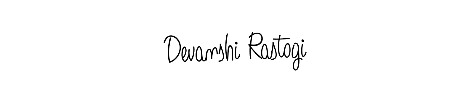 How to make Devanshi Rastogi signature? Angelique-Rose-font-FFP is a professional autograph style. Create handwritten signature for Devanshi Rastogi name. Devanshi Rastogi signature style 5 images and pictures png