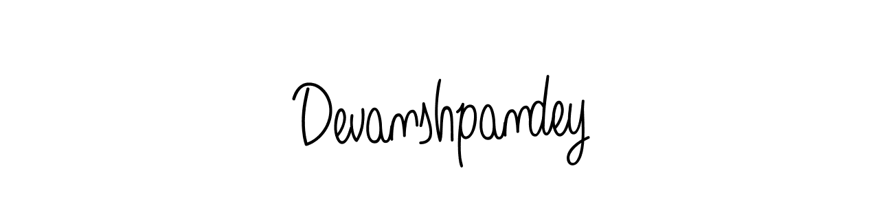 How to make Devanshpandey signature? Angelique-Rose-font-FFP is a professional autograph style. Create handwritten signature for Devanshpandey name. Devanshpandey signature style 5 images and pictures png