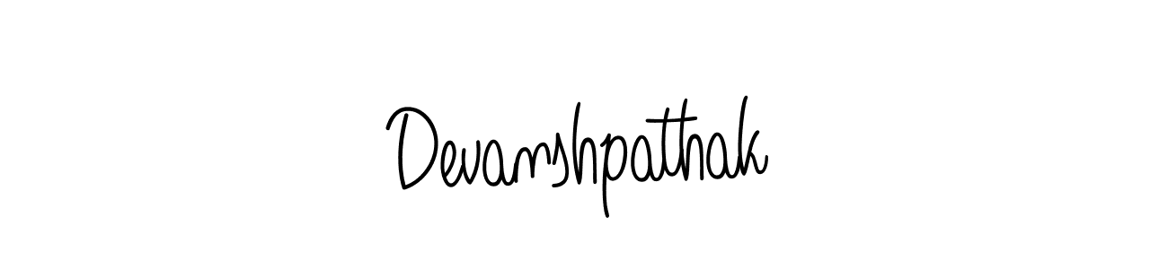 Devanshpathak stylish signature style. Best Handwritten Sign (Angelique-Rose-font-FFP) for my name. Handwritten Signature Collection Ideas for my name Devanshpathak. Devanshpathak signature style 5 images and pictures png