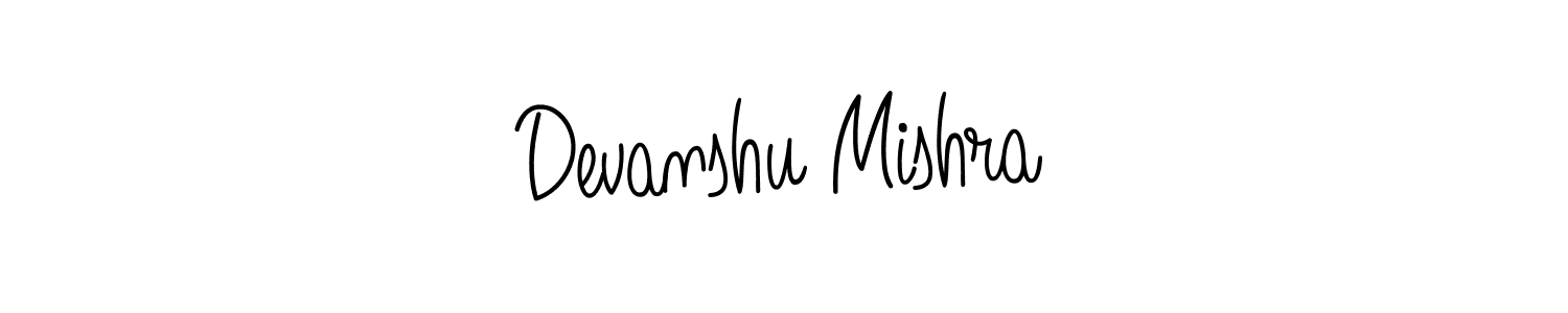 Also we have Devanshu Mishra name is the best signature style. Create professional handwritten signature collection using Angelique-Rose-font-FFP autograph style. Devanshu Mishra signature style 5 images and pictures png