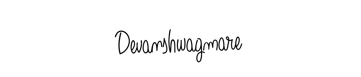 This is the best signature style for the Devanshwagmare name. Also you like these signature font (Angelique-Rose-font-FFP). Mix name signature. Devanshwagmare signature style 5 images and pictures png