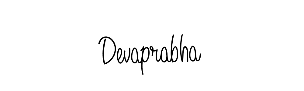 Also we have Devaprabha name is the best signature style. Create professional handwritten signature collection using Angelique-Rose-font-FFP autograph style. Devaprabha signature style 5 images and pictures png