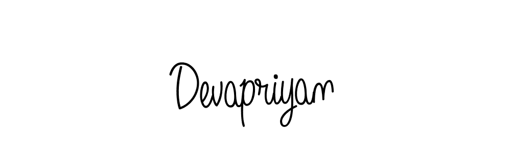 How to Draw Devapriyan signature style? Angelique-Rose-font-FFP is a latest design signature styles for name Devapriyan. Devapriyan signature style 5 images and pictures png