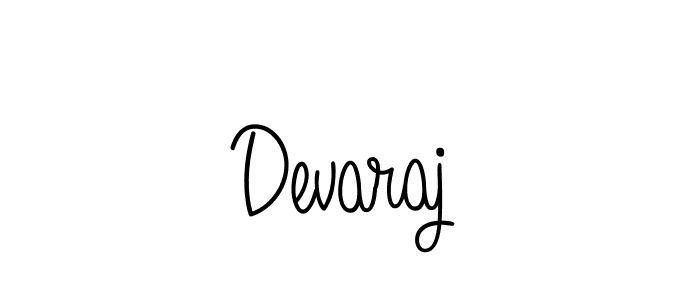 Design your own signature with our free online signature maker. With this signature software, you can create a handwritten (Angelique-Rose-font-FFP) signature for name Devaraj. Devaraj signature style 5 images and pictures png