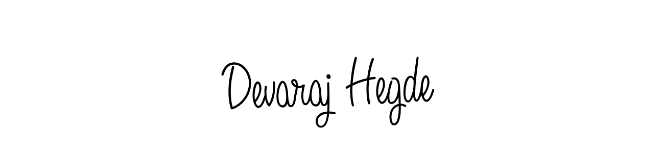 How to make Devaraj Hegde name signature. Use Angelique-Rose-font-FFP style for creating short signs online. This is the latest handwritten sign. Devaraj Hegde signature style 5 images and pictures png